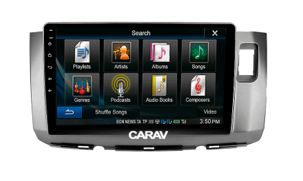 Рамка переходная TOYOTA Passo Sette (M502E) (08-12), DAIHATSU Boon Luminas (08-12), PERODUA Alza (09-18) для дисплея 10 дюймов