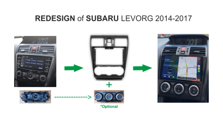 Магнитола на Андроид для Subaru Levorg 2014+ Compas S500 (Ультра версия)