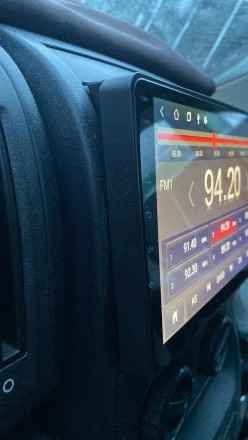 Рамка переходная в CITROEN Jumper, Relay 2006+ / PEUGEOT Boxer 2006+ / FIAT Ducato 2006+ для дисплея 9 дюймов