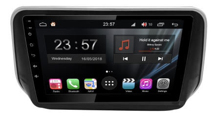 Магнитола для Hyundai Tucson 2018-2021 Compas S300 (Средний класс) с 2K экраном