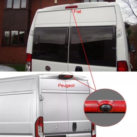 Видеокамера CITROEN Jumper, FIAT Ducato, PEUGEOT Boxer в стоп-фонарь