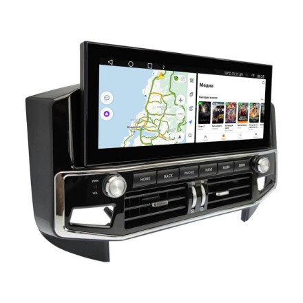 Монитор Android 12,3 дюймов для Mitsubishi Pajero 2007-2017