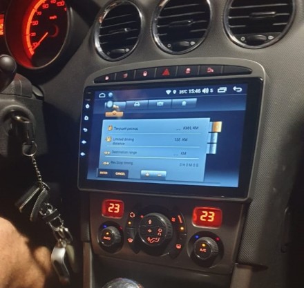 Магнитола на Андроид для Peugeot 308 (2007-2014), 408 (2012+) Winca S400 R SIM 4G сер/черн