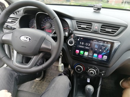 Магнитола на Андроид для KIA RIO 2011-2017 Compas S300 (Средняя версия)