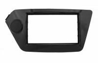 Рамка переходная 2din KIA Rio, K2 2011+ (Черная)