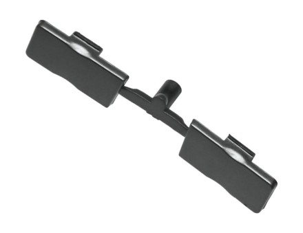 Рамка для переноса бортового компьютера вниз в Opel Astra (H) 2004 — 2010 серая