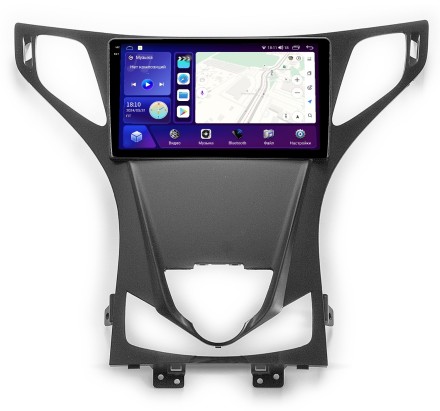 Магнитола для Hyundai Azera 2012-2014 Compas S300 (Средний класс) с 2K экраном