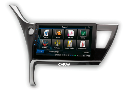 Рамка переходная TOYOTA Corolla (E170) 2016+ (руль слева) для дисплея 10 дюймов тип 2