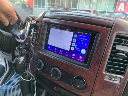 Магнитола на Андроид для Mercedes Benz A ,B, Sprinter, Viano, Vito,VW Crafter Winca S400 с 2K экраном SIM 4G