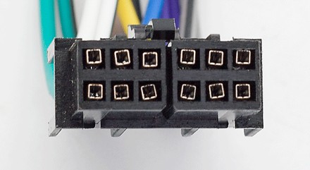 Штекер питания для магнитол LG 