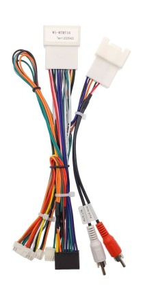 Комплект проводов для установки в Mitsubishi 2007 + (основной, CAN, AMP) с регулировкой усилителя