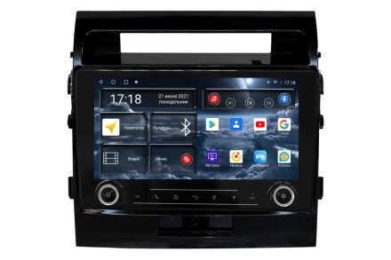 Головное устройство 10 дюймов Toyota Land Cruiser 200 (07-15) Redpower K71200
