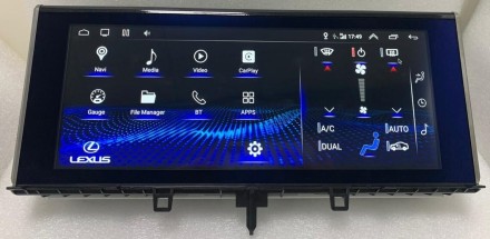 Монитор Android 12,3 дюймов для Lexus LX 2015-2021