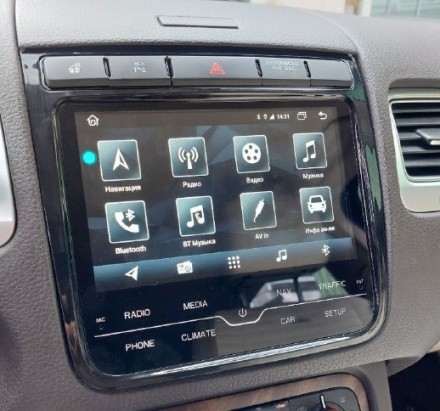 Штатная магнитола для Volkswagen Touareg II 2010-2018 (вместо RNS850, поддержка подогревов и Webasto) на Android 10