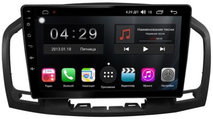 Магнитола на Андроид для Opel Insignia 2009-2013 (дорестайлинг, взамен CD300 и CD400) Winca S400 с 2K экраном SIM 4G