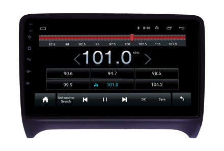 Магнитола на Андроид для AUDI TT/TTS 2006-2014 (8J) COMPASS TSN-2K, 4G, DSP, CarPlay