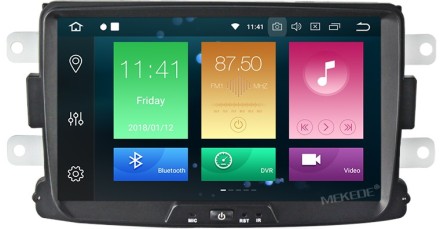 Магнитола Renault Duster, Sandero/Logan (14+), Kaptur, Lada Xray, Nissan Terrano (17+) COMPASS MKD 9 Android