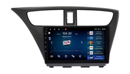 Магнитола на Андроид для Honda Civic Civic 5d (11-15) Compas S100 (Базовая версия)