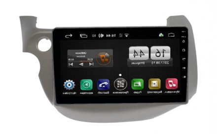 Штатное головное 10 дюймов устройство (магнитола) для Honda Jazz (2007-2013) Winca S195 R левый руль