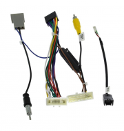 Комплект проводов для установки магнитолы в Nissan 2014+ (основной, антенна, мультируль, CAM)