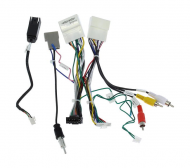 Комплект проводов для установки магнитолы в Nissan 2014+ (основной, антенна, мультируль, CAN, CAM360, 24PIN)