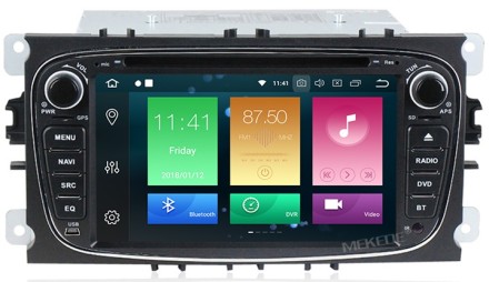 Головное устройство Focus 2 05-07, Transit 06-15, C-Max 03-10, Fusion 05-12 (230х120мм) COMPASS MKD