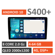 Магнитола на Андроид Volvo XC70, V70, S60 (00-04) COMPAS S400 с 2K экраном  с DSP, SIM 4G + Carplay 1