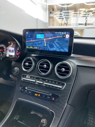 Монитор Android 10,25 дюймов для Mercedes-Benz С\GLC-Класс 2019-2021 NTG 5.5