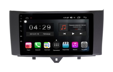 Магнитола на Андроид для Mercedes-Benz Smart (2011-2015) Winca S400 R SIM 4G