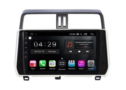 Магнитола на Андроид для Toyota Land Cruiser Prado 150 (17+) Winca S400 с 2K экраном SIM 4G