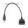 Штатная USB-заглушка-удлинитель / 0,2 м / 1 порт / TOYOTA-LEXUS new