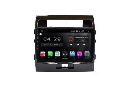 Магнитола на Андроид для Toyota Land Cruizer 200 (12-15) Winca S400 с 2K экраном SIM 4G для автомобилей без штатного монитора