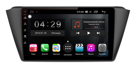 Магнитола на Андроид для Skoda Fabia (15+) Winca S400 R SIM 4G