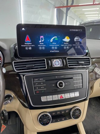 Монитор Android 12,3 дюймов для Mercedes-Benz GLE/GLS 2015-2019 NTG 5.0/5.1