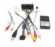 Комплект проводов для установки магнитолы в Hyundai, Kia 2010 + (основной, антенна, CAN2015, CAM 24 pin)