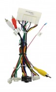 Комплект проводов для установки магнитолы в Hyundai IX45, Santa Fe 2012 - 2019 (основной, CAM, CAN, AMP)