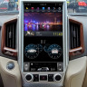 Головное устройство для Toyota Land Cruiser 200 (2016+) Tesla-Style экран 16 дюймов FullHD