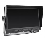 Видеорегистратор 7 дюймов с поддержкой 4 AHD-камер с разрешением экрана 1280х720 (IPS) на скобе