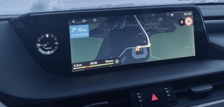 Монитор Android 12,3 дюймов для Lexus ES 2018+